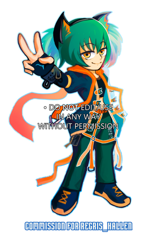 Chibi Art of Mei for Regris_Kallen on X