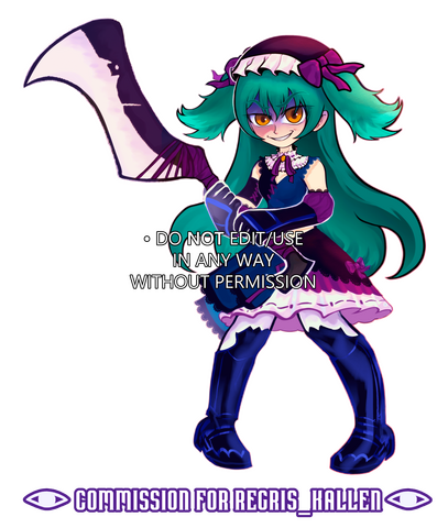 Chibi Art of Mai for Regris_Kallen on X