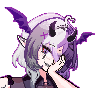 Pixely icon Commission featuring DarkKyle's OC Kaylani
